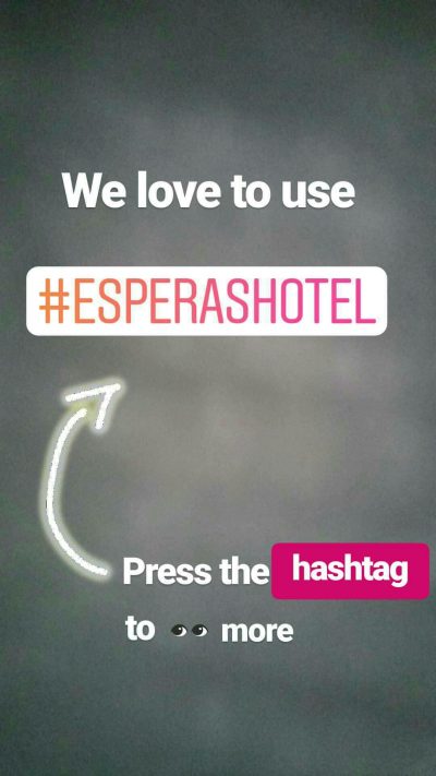 παραδειγμα χρήσης hashtag σε instagram story